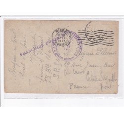 CACHET: franchise postales, attaché militaire ambassade de france - très bon état