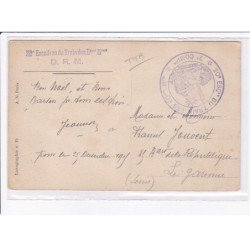 CACHET: 26e escadron du train des Eges Mres, D.R.M. - très bon état