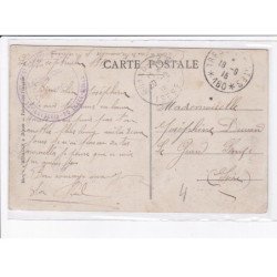 CACHET: 5e régiment d'artillerie, 33e batterie, 80 lance-mines  - très bon état