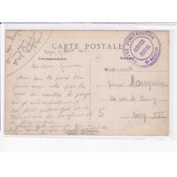 CACHET: centre d'instruction, 5e région, service postal - très bon état