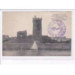 CACHET: marine nationale, service à la mer - très bon état