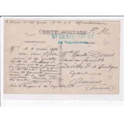 CACHET: 5e génie, 19e compagnie - très bon état