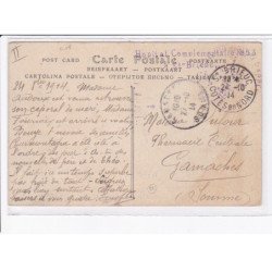 CACHET: hôpital complémentaire n°53 à saint-brieuc - très bon état