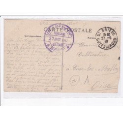 CACHET: 159e, 354e régiment d'infanterie, franchise militaire, dépôt - très bon état