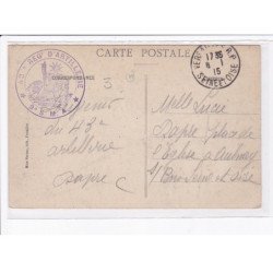 CACHET: 40e régiment d'artillerie, 9e S.M.A. - très bon état