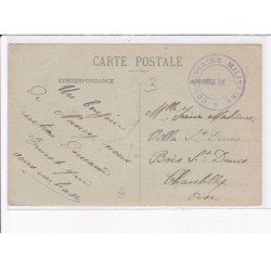 CACHET: commissaire militaire - très bon état