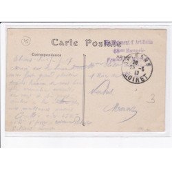 CACHET: 45e régiment d'artillerie, 68e batterie - très bon état