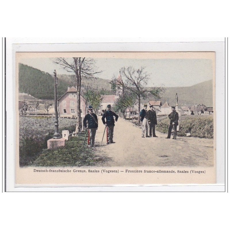 SAALES : frontiere franco-allemande - tres bon etat