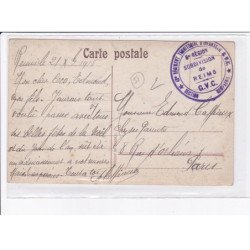 CACHET: 6e région subdivision de reims G.V.C. 46e régiment territorial d'infanterie - très bon état
