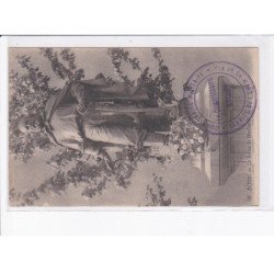 CACHET: commissaire militaire, services des chemins de fer - très bon état