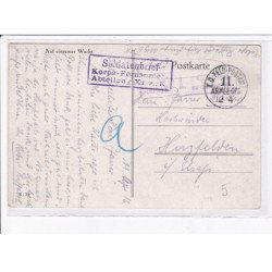 CACHET: soldatenbrief korps-fernsprech abteilung - très bon état