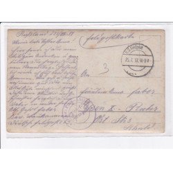 CACHET: K.O. feldpost kav. pion. abtl. brief stempel - très bon état