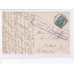 CACHET: mülhausen P.K. gebrüft und zu belördern - très bon état