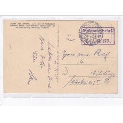 CACHET: feldpontbrisf. S.B. 177 - très bon état