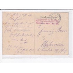CACHET: feldpostadresse, bayer res. feldart. rgt. 5-6 - très bon état