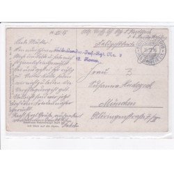 CACHET: landw. inf. rgt. n°2 12 komp - très bon état
