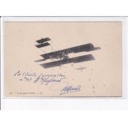 AVIATION AUTOGRAPHE: Arnal Maurice, aéroplane Curtiss - très bon état