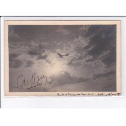 AVIATION AUTOGRAPHE: lieutenant De Briey - très bon état