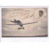 AVIATION AUTOGRAPHE: Couffin en plein vol sur monoplan Hanriot - état