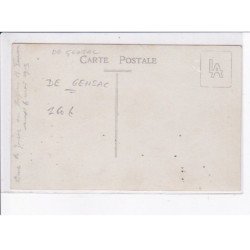 AVIATION AUTOGRAPHE: De Gensac, biplan Farman, 1913 - très bon état