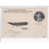 AVIATION AUTOGRAPHE: Lucien Deneau sur monoplan blériot - très bon état