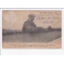 AVIATION AUTOGRAPHE: Emile Dubonnet, grande semaine d'aviation de rouen 1910 - état