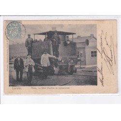 LIEVIN: mines, le bébé (machine de manoeuvres) - très bon état