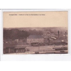 LONGUEVILLE: entrée de la gare des marchandises et les usines - très bon état