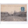 HERMIES: après la guerre, la rue de cambrai, locomotive emmenant les décombres - très bon état