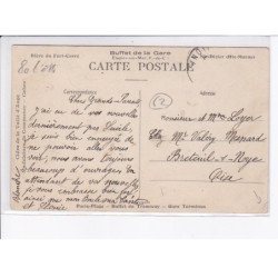 ETAPLES-sur-MER: la vente sur le quai de la gare, buffet - état