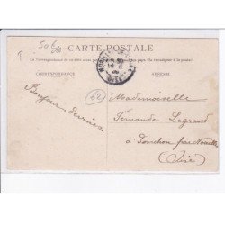 CROISILLES: la gare, locomotive - état