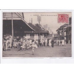 GUYANE: CAYENNE: l'entrée du marché - très bon état