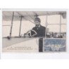 SAVIGNY-sur-ORGE: souvenir de fête aviation pionniers de l'air, M. Delagrange à bord de son aéroplane - très bon état