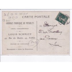 PARIS: 75011, le deley, eld, bois, Louis Schmitt, 43 rue des boulets - très bon état
