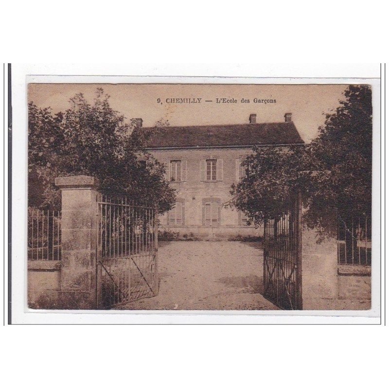 CHEMILLY : l'ecole des garcons - tres bon etat