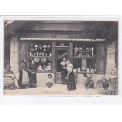 VILLARS-les-BLAMONT: épicerie tissus mercerie, pecquegnot - très bon état