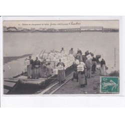 LA TRINITE-sur-MER: bateau en chargement de tuiles - très bon état