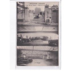 NEUILLY-sur-SEINE: splendid garage, 2bis rue de l'église, entrée, rez-de-chaussée, 1er étage, automobile - très bon état
