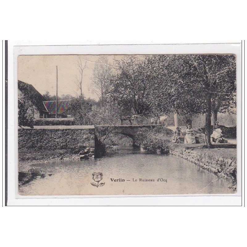 VERLIN : le ruisseau d'Ocq - etat
