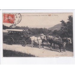 YPORT: voiture d'excursion de l'hôtel des bains, attelage - très bon état