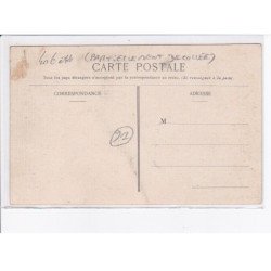 GOMETZ-la-VILLE: maison bara - état (partiellement décollée)