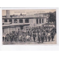 PONTHIERRY: usines isidore leroy, sortie des ateliers - très bon état