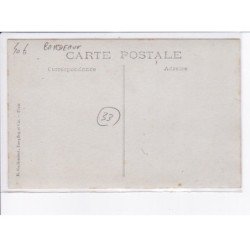 BORDEAUX: femme au balcon - très bon état