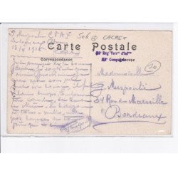 VENDEUVRE-sur-BARSE: vue générale usines soret protte cachet 34e régiment territorial infanterie 18e co  - très bon état