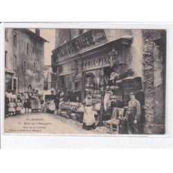 SAINT-LEONARD: bazar de la ménagère rue de la liberté - état