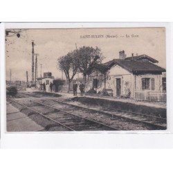 SAINT-EULIEN: la gare - très bon état