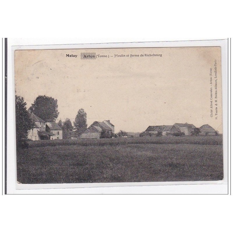 MOLAY : moulin et ferme de richebourg - tres bon etat