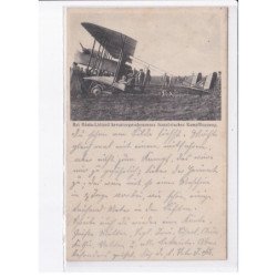 AVIATION: bei hénin-liétard heruntergerschossenes franzosisches kampfflugzeug, cachet pionerpark 603 - très bon état