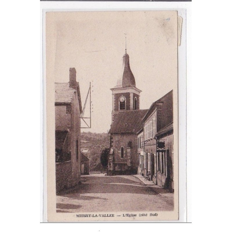 MERRY-la-VALLEE : l'eglise - tres bon etat