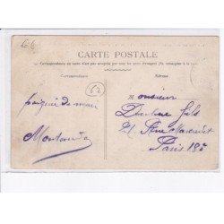 SANGATTE: départ de Hubert Latham sur aéroplane antoinette, aviation - très bon état